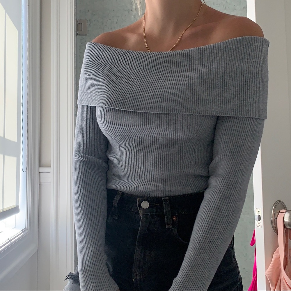 Michael Kors off the shoulder sweater